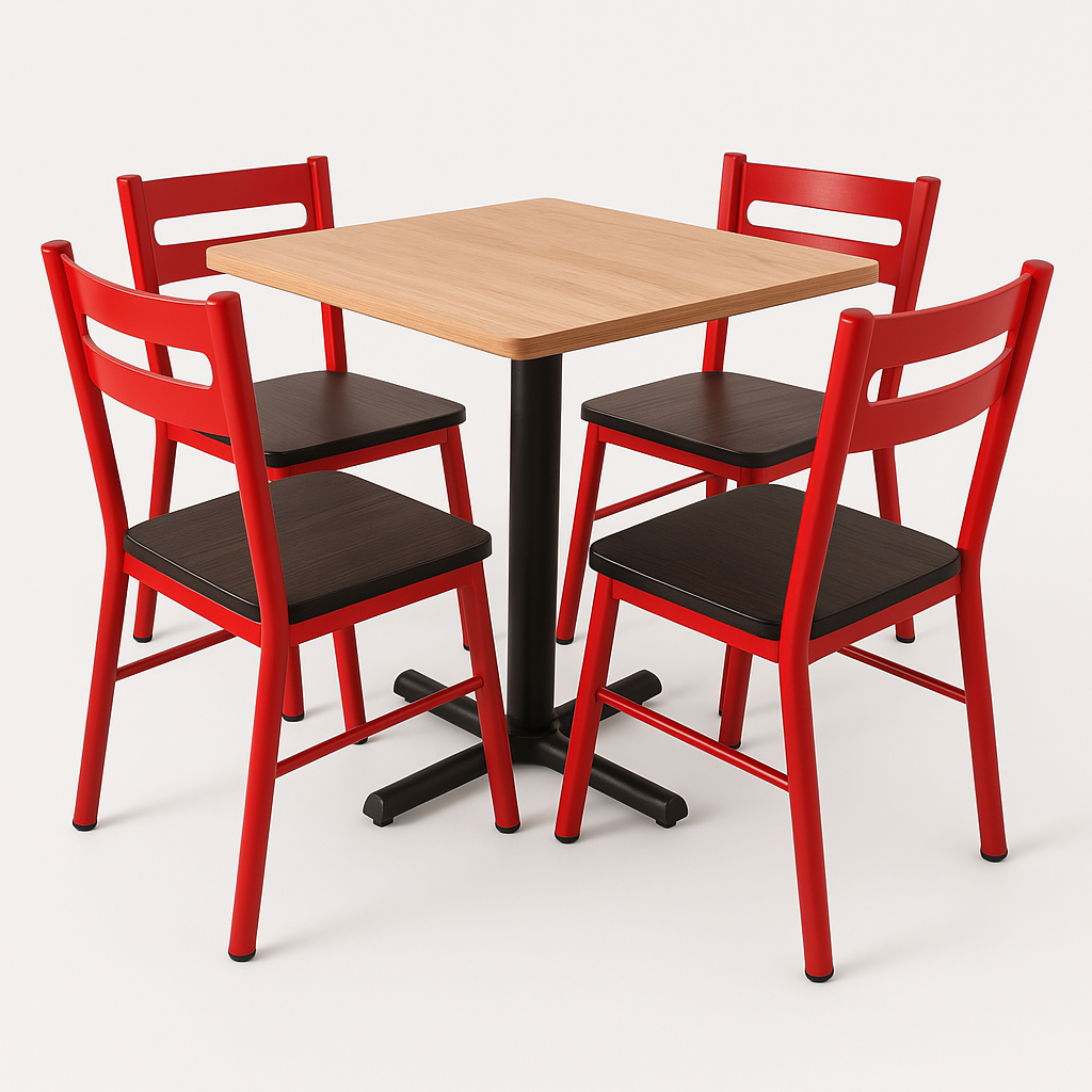 set pollería ruby & wood